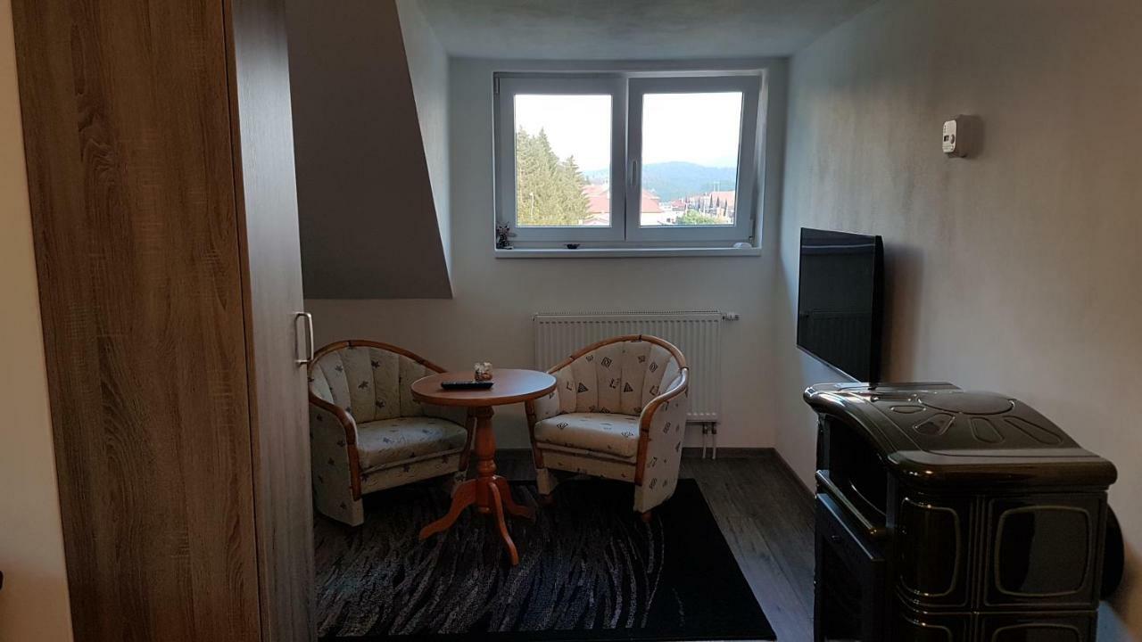 Room With A High Tatras View And Fireplace Štrba Buitenkant foto